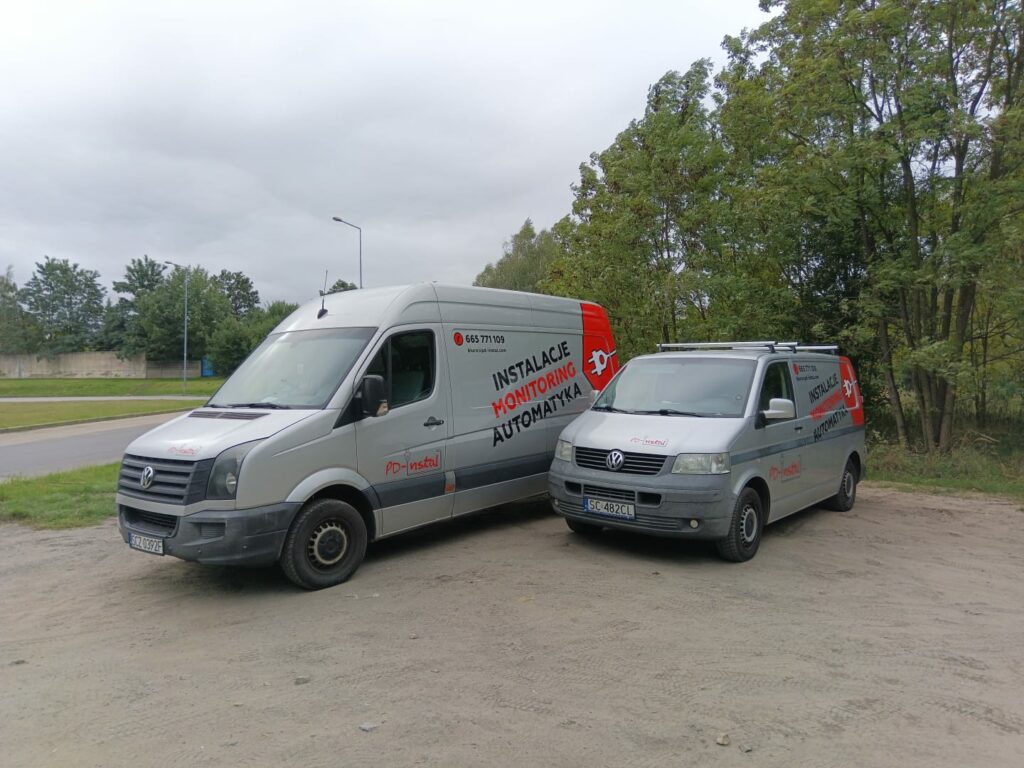 PD-INSTAL - Samochody naszej firmy